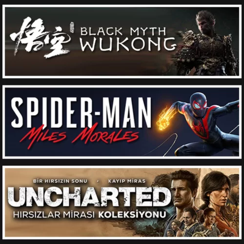 Black Myth Wukong +Miles +Uncharted